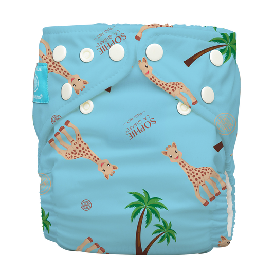 Charlie Banana Stoffwindel Sophie Coco Blue Organic