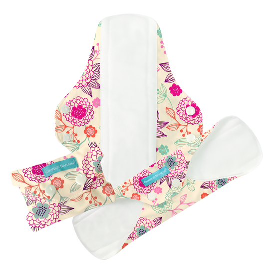 Wiederverwendbare Slipeinlagen Peony Blossom