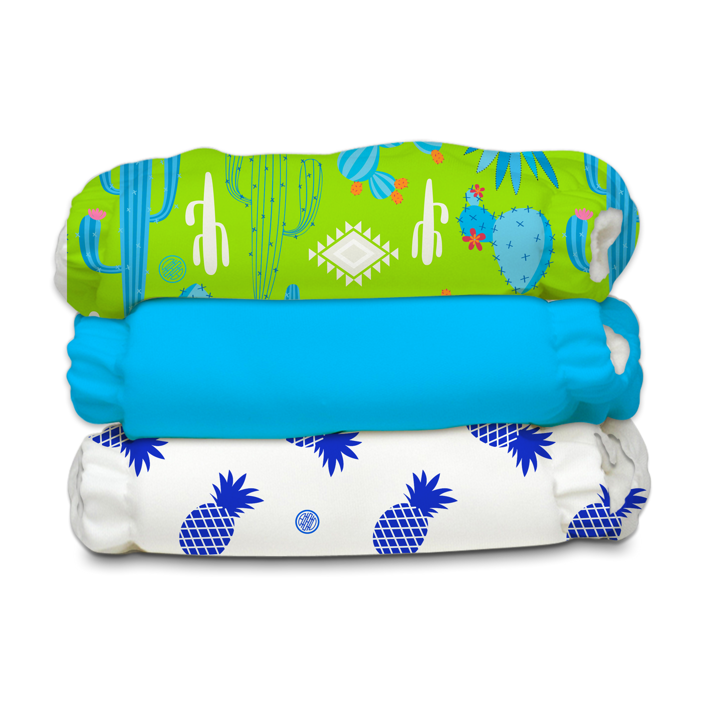 Charlie Banana Stoffwindeln - Marguarita 3er-Pack