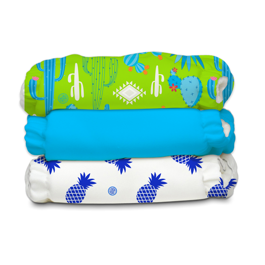 Charlie Banana Stoffwindeln - Marguarita 3er-Pack