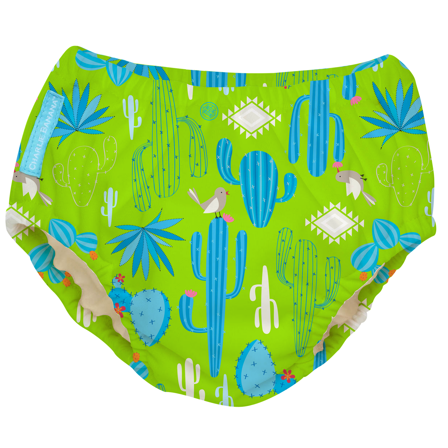 2-in-1 Schwimm- und Töpfchenhose Cactus Verde