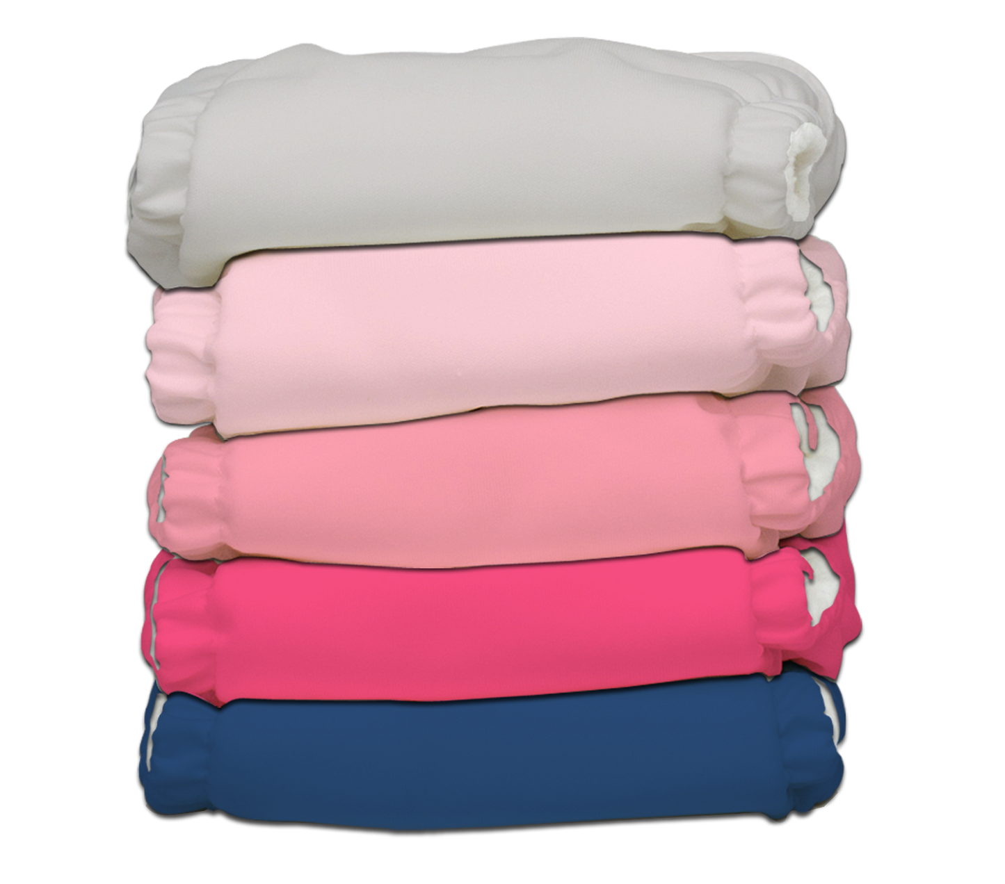 Charlie Banana "My First Diaper" - Pastel Pink 5er-Pack
