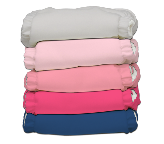 Charlie Banana "My First Diaper" - Pastel Pink 5er-Pack