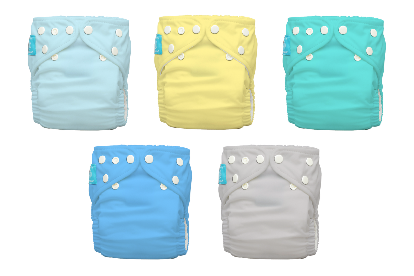 Charlie Banana "My First Diaper" - Pastel 5er-Pack