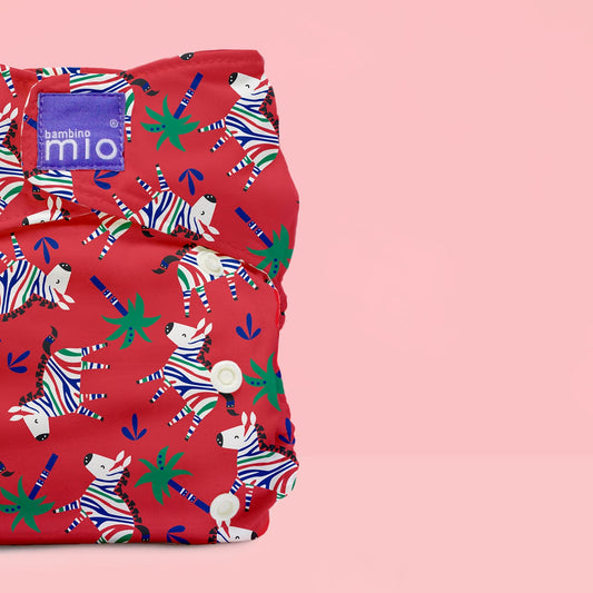 Bambino Mio Miosolo AIO Stoffwindel Zebra Zauber Safari