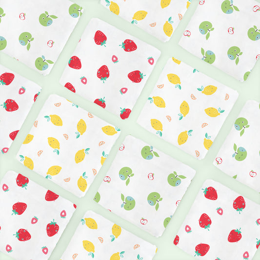 Mulltücher Freche Früchte (3er-Packung)