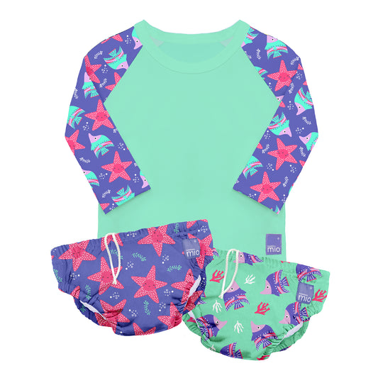 Bambino Mio Schwimmset Violett