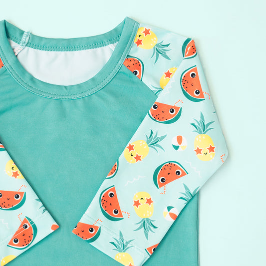 Bade-Shirt mit UV-Schutz Tropical Punch Süss