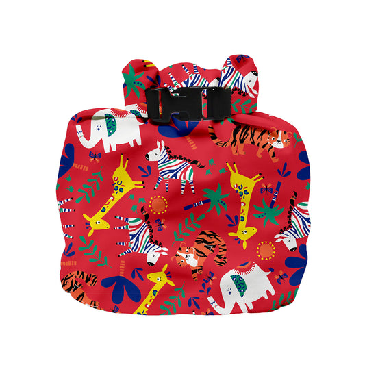 Windelbeutel Safari Party Rot