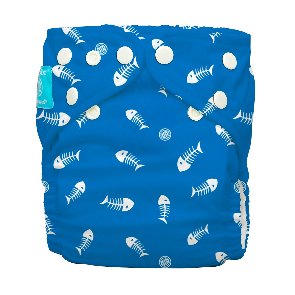 Charlie Banana Stoffwindel Fish Sticks Blue