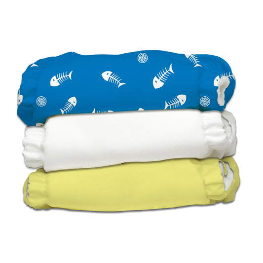 Charlie Banana Stoffwindeln - Fish Sticks 3er-Pack