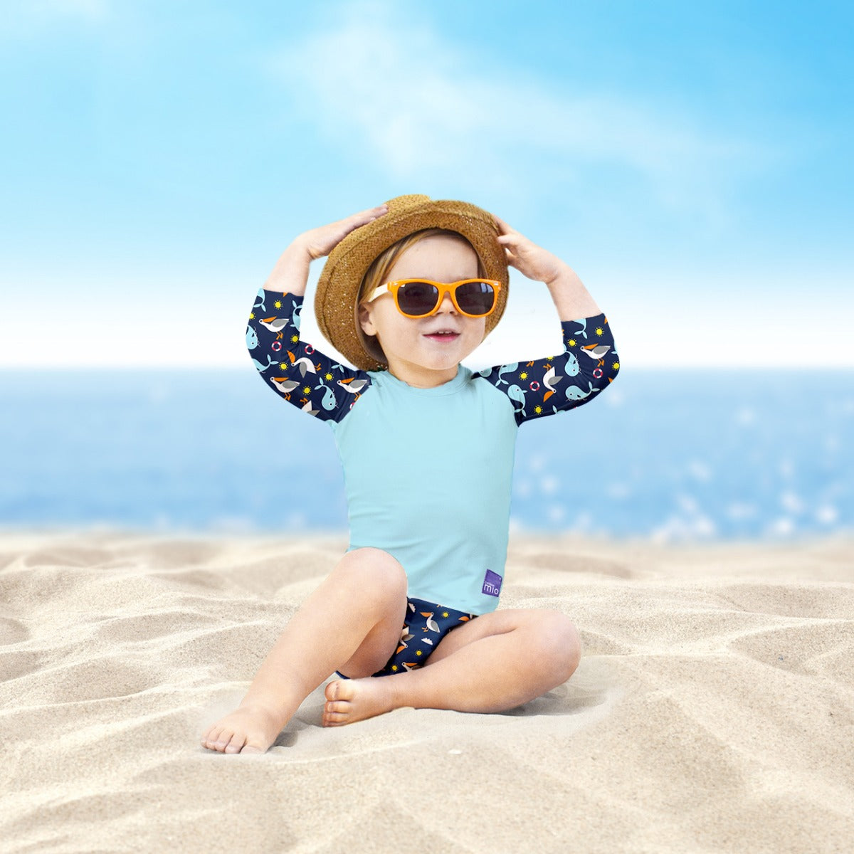 Bambino Mio Schwimmset blau