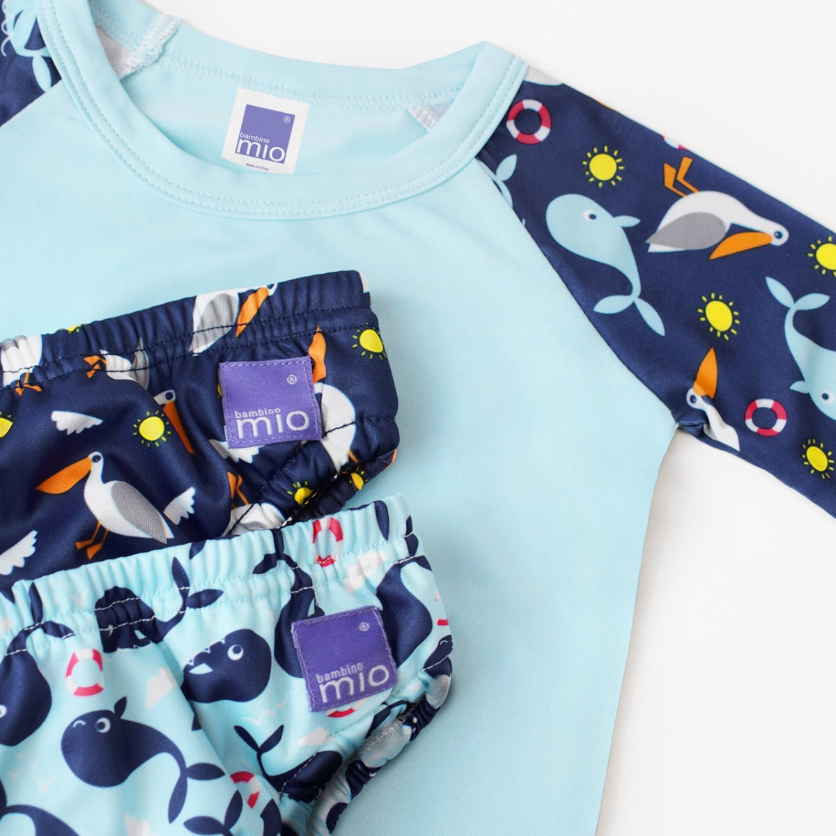 Bambino Mio Schwimmset blau