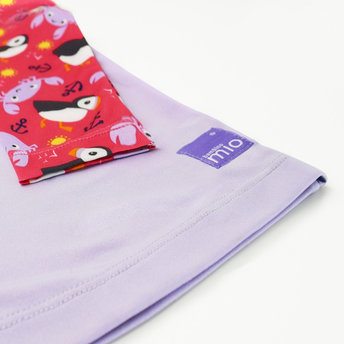 Bade-Shirt mit UV-Schutz lila