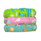 Charlie Banana Stoffwindeln - Organic Florida Safari Pink 3er-Pack